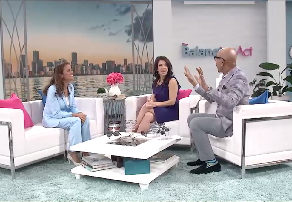 America’s Best optometrist Puja Koirala appears on The Balancing Act with Montel Williams