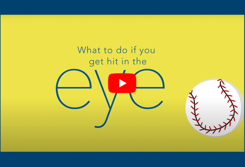 Eye First Aid: What to Do If You Get Hit in the Eye