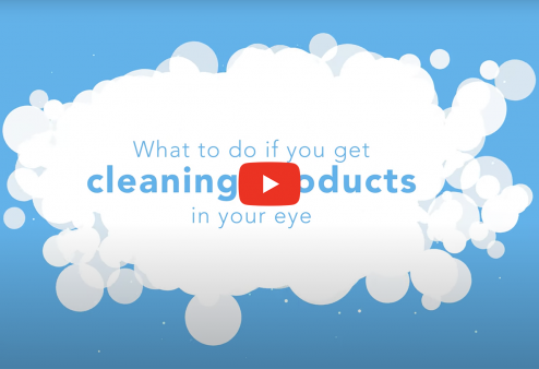 Eye First Aid: What to Do if You Get Cleaning Products in Your Eye