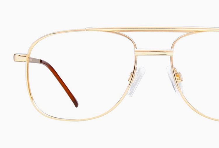 Aviator frame shape