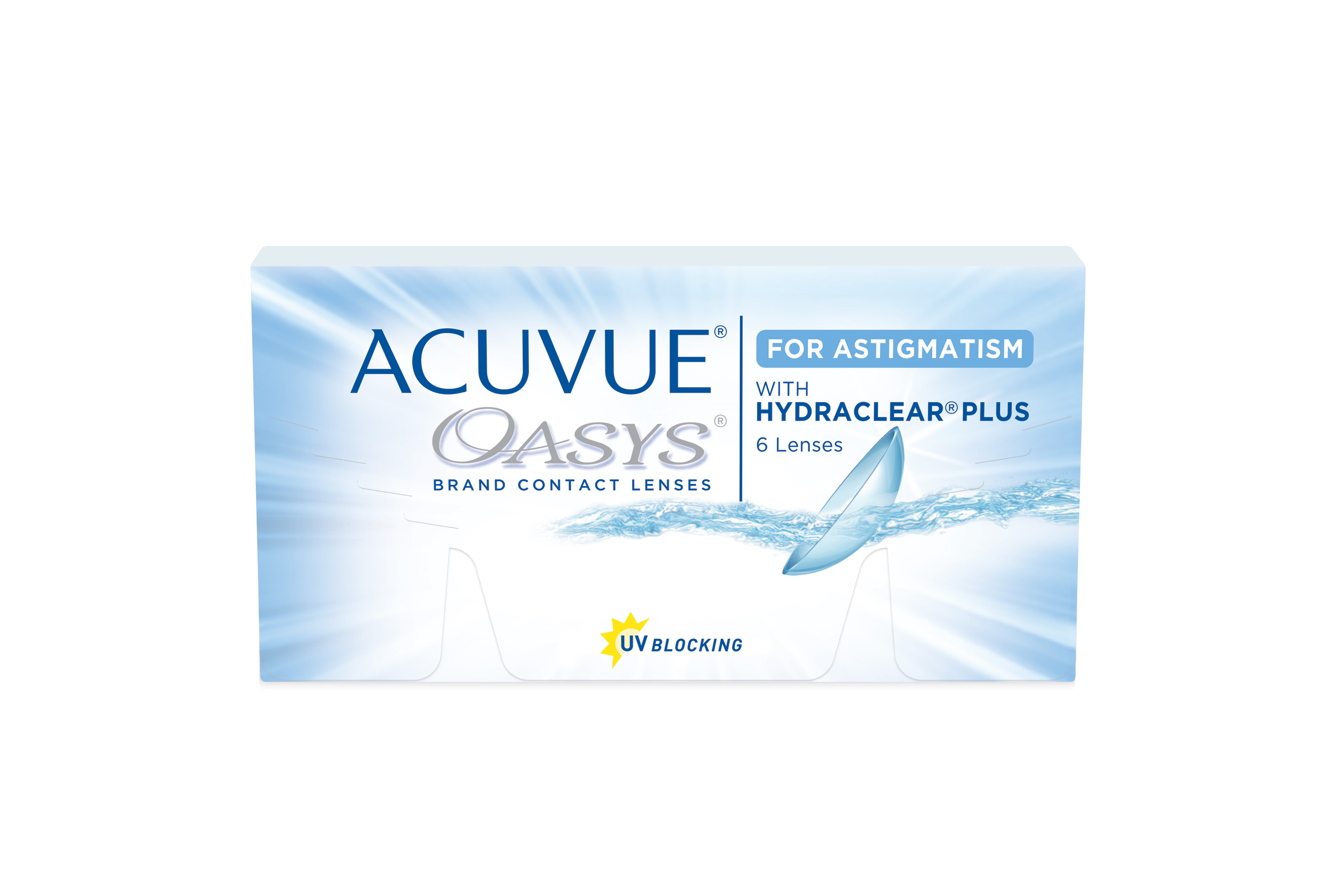 ACUVUE OASYS FOR ASTIGMATISM 6 Pack large view angle 0