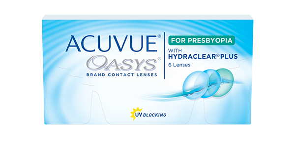 ACUVUE OASYS FOR PRESBYOPIA 6 Pack - Low Add large view angle 0