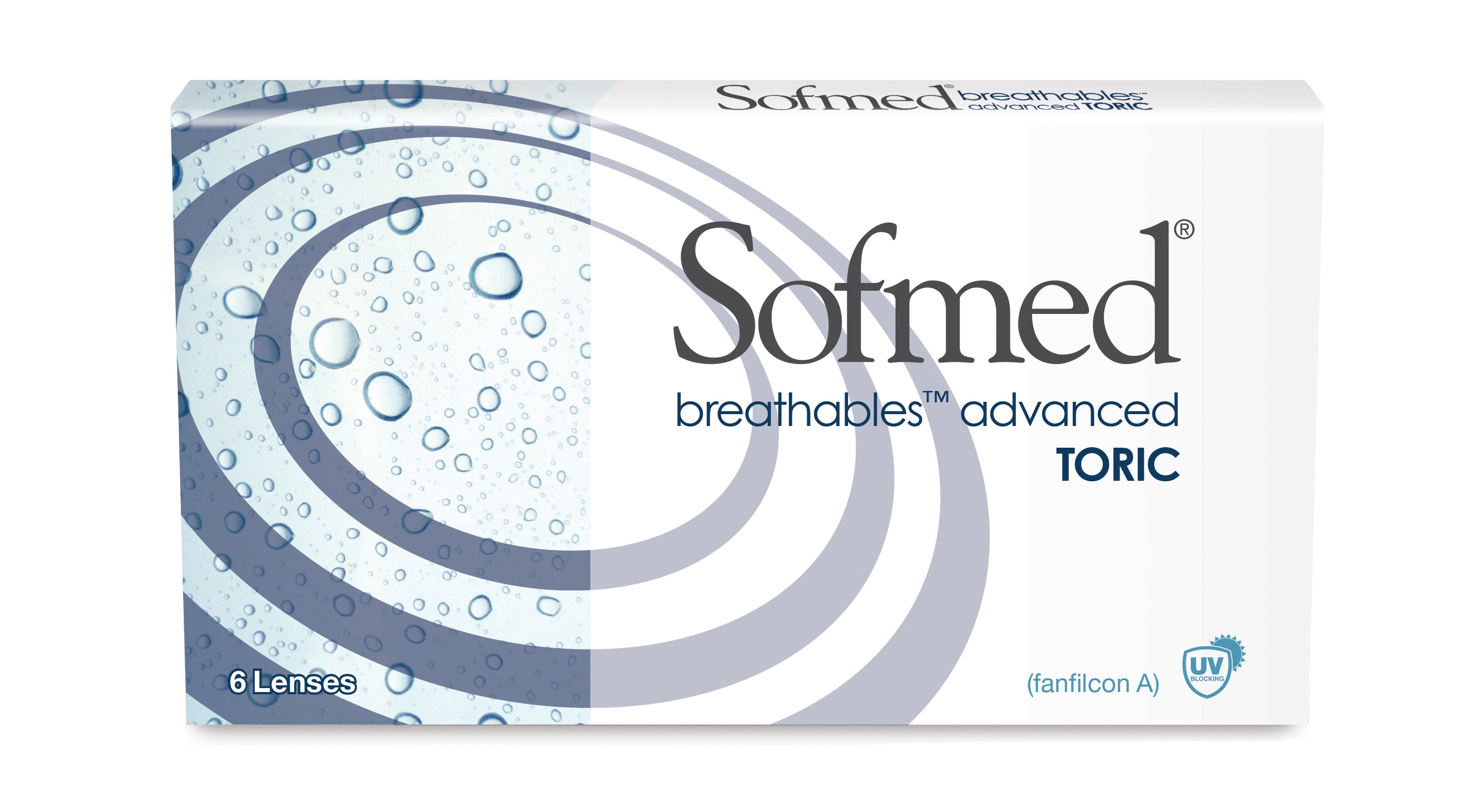 Sofmed breathables advanced toric 6 Pack large view angle 0