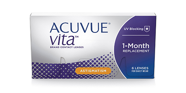 ACUVUE vita for ASTIGMATISM 6 Pack large view angle 0