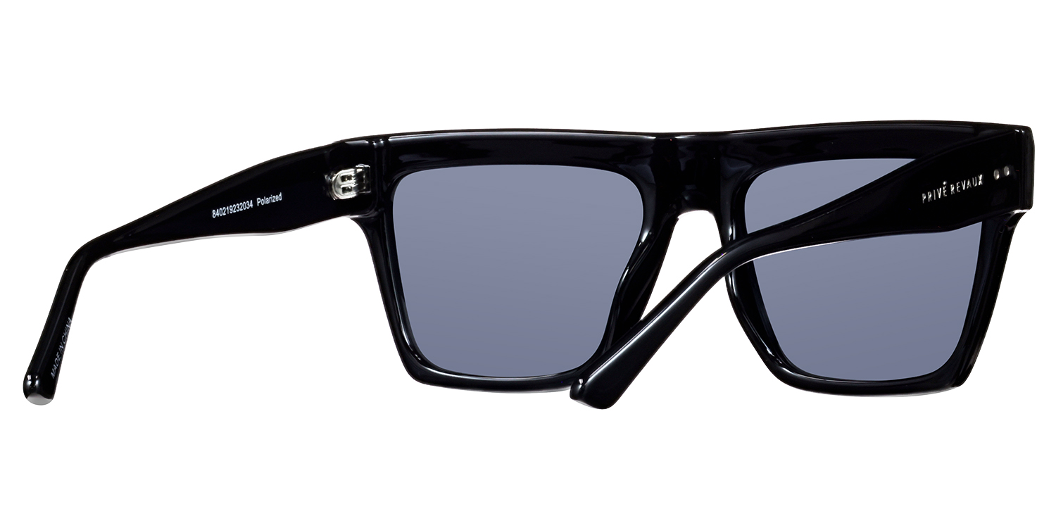 Privé Revaux Sunglasses ”The Bimini”  - Octagon Shape Black w Case  NWOT Prive Revaux CALL BACK | Eyeglass World main image 4