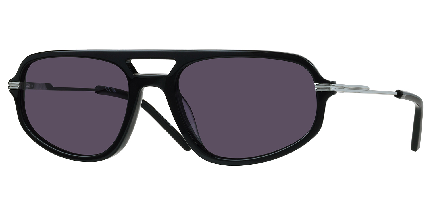 DKNY Black Aviator-Style Sunglasses with Dark Lenses DKNY Black Aviator Sunglasses | eBay main image 2