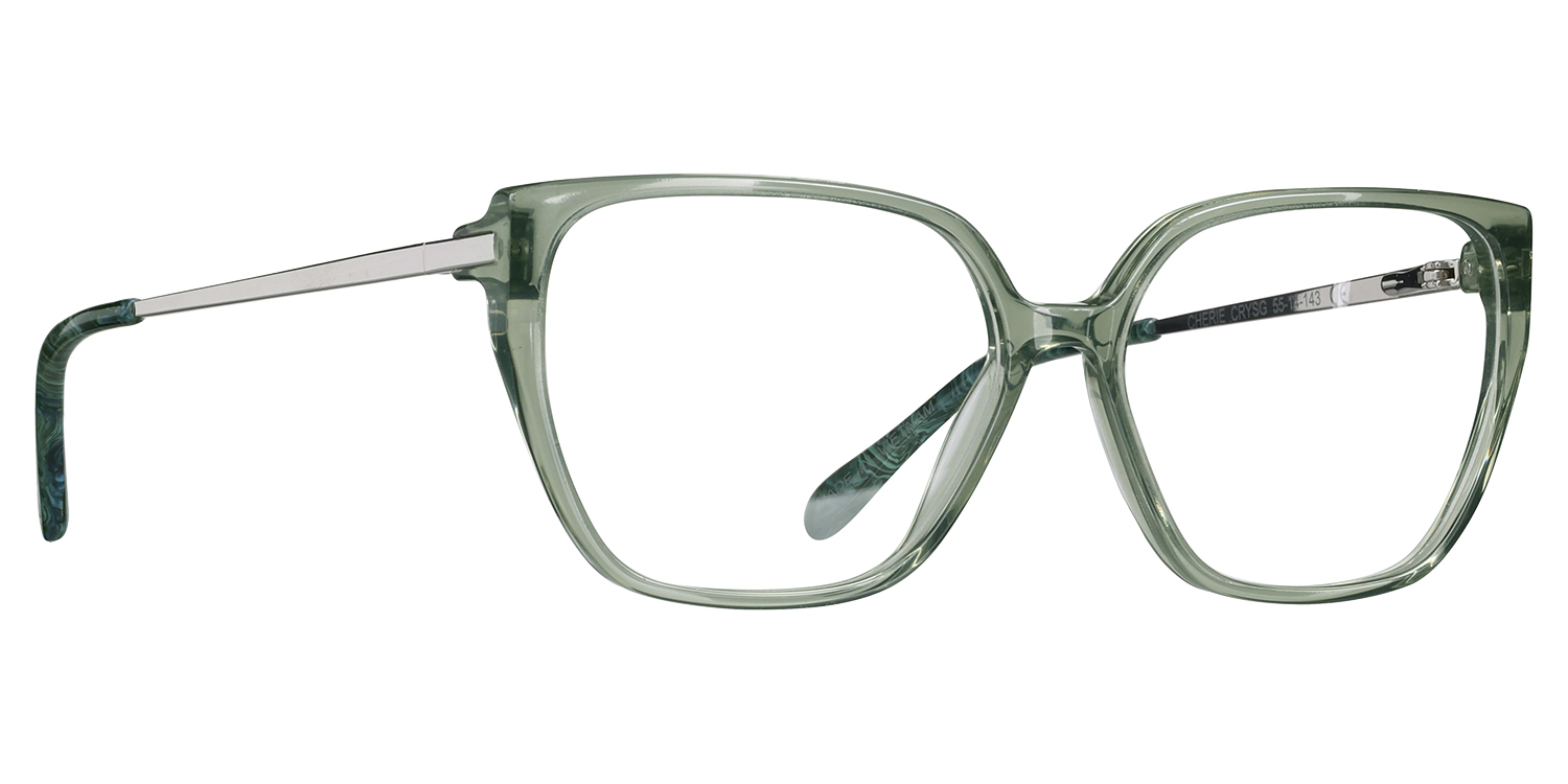 【しぇりー】 Rachel Zoe CHERIE Green Transparent Black
