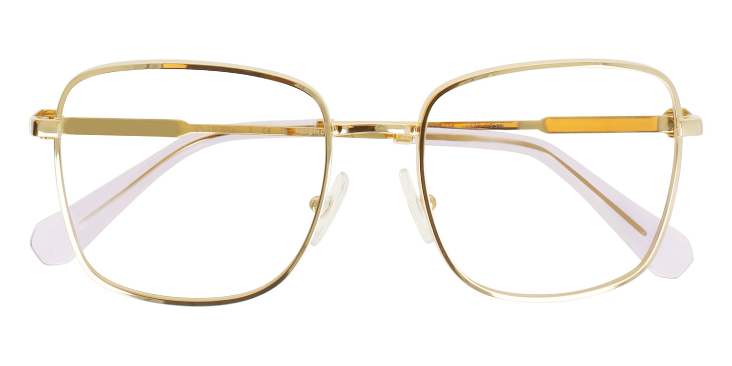 Swarovski Gold Metal Glasses Women\'s (Frames) Swarovski 1036 Gold main image 4